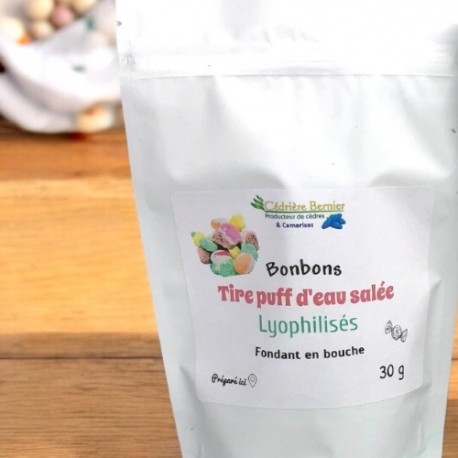 Tire Puff d'Eau Salée 30g  (Acidulée)